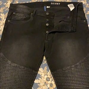 Men’s skinny Biker jeans